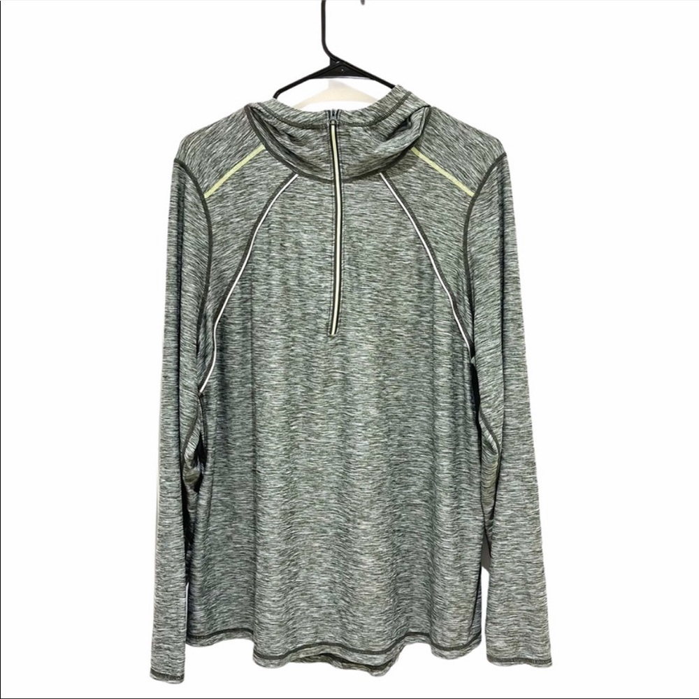 Zella Green Pullover Hoodie 2X - Picture 3 of 5